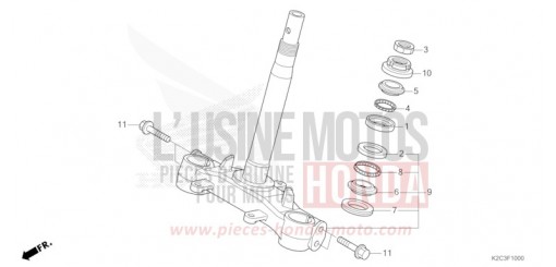 STEERING STEM NSC110P de 2023